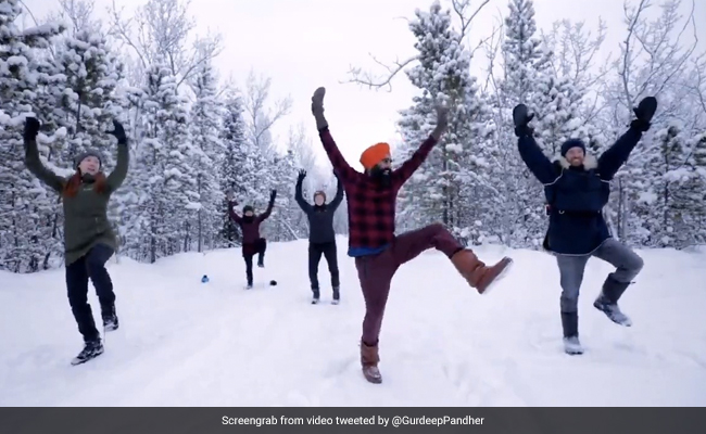 Canadians Join Bhangra Class In Snow. Ryan Reynolds 'Likes' This Video