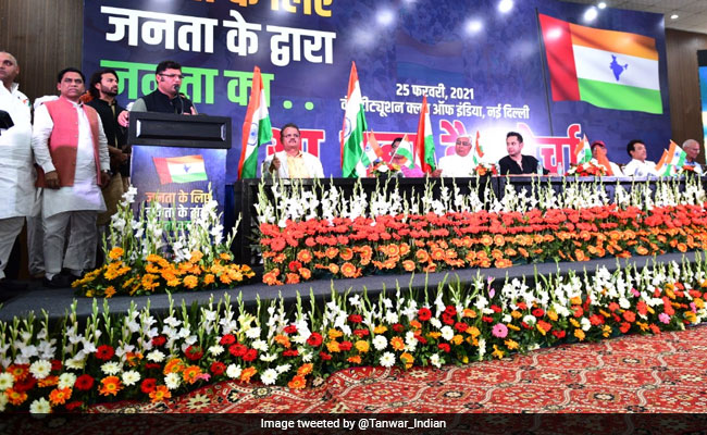 Ex-Haryana Congress Chief Ashok Tanwar Launches New Party