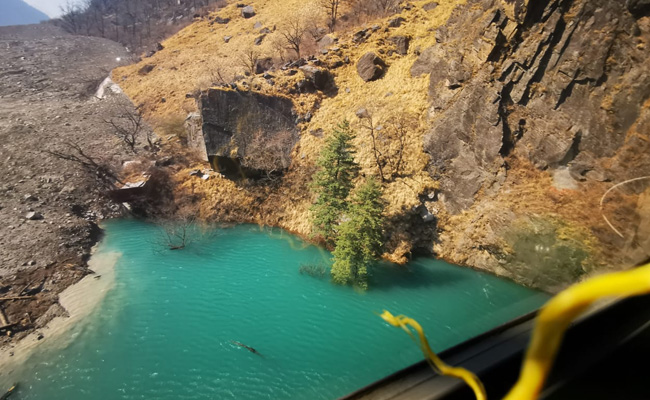 Navy Divers Dive Into Nearly Freezing Uttarakhand Lake To Measure Depth
