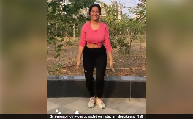 Deepika Singh ने शेयर किया Video, अंग्रेजी गाने पर डांस करते हुए यूं वर्कआउट करती आईं नजर