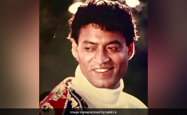 "Tears Make It Hard To Type" For Babil, Who Saw Dad Irrfan Khan In His Dream