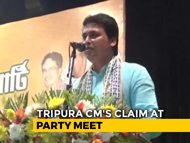 Biplab Deb Says Amit Shah Shared Plans For BJP Expansion To Nepal, Lanka