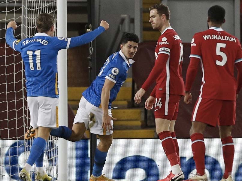 Liverpool vs Brighton: Brighton Deal Huge Blow To Liverpool's Premier League Title Hopes