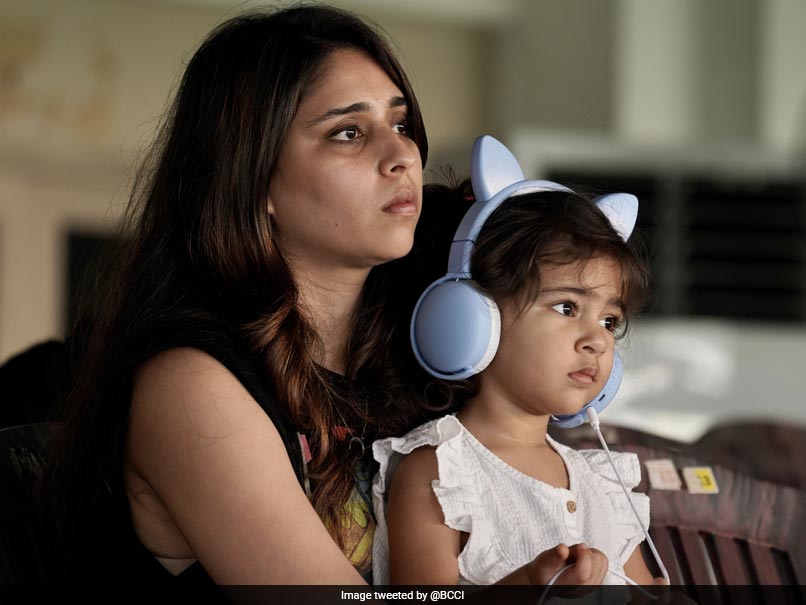 IND v ENG, 1st Test: "Cute Little Supporter": Rohit Sharma's Wife Ritika, Daughter Samaira Spotted In Stands On Day 3