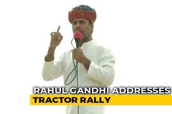Rahul Gandhi's Tractor Rally In Rajasthan's Ajmer Amid Farmers' Protest Rahul Gandhi's Tractor Rally In Rajasthan's Ajmer Amid Farmers' Protest