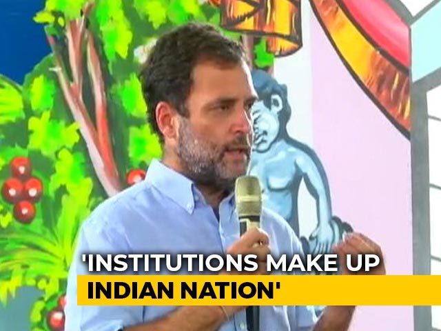 RSS Destroyed Institutional Balance In The Country: Rahul Gandhi