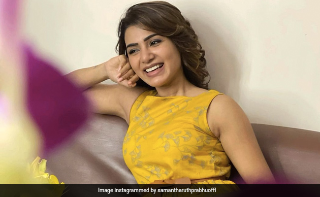 Samantha Ruth Prabhu Gets Ready For Sunny Days In A Bright Yellow Dress