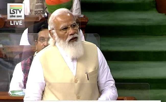 पीएम मोदी ने कहा, 'कांग्रेस के साथी कृषि कानूनों के कंटेट और इंटेट पर चर्चा करते तो किसानों तक सही चीजें पहुंचतीं'