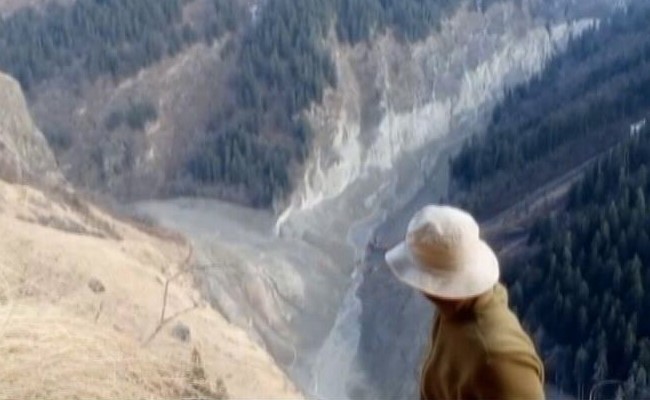 Exclusive Pics: Lake Formed At Point Of Uttarakhand Glacier Break