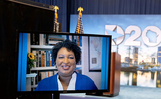 US Voting Rights Activist Stacey Abrams Nominated For Nobel Peace Prize
