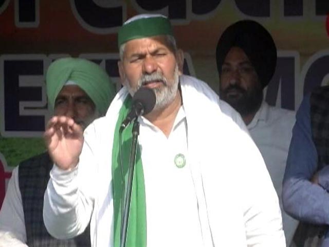 Rakesh Tikait Calls On Farmers For "Tractor Revolution"