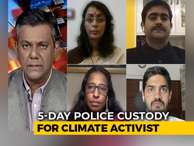 5-Day Police Custody For 22-Year-Old Climate Activist