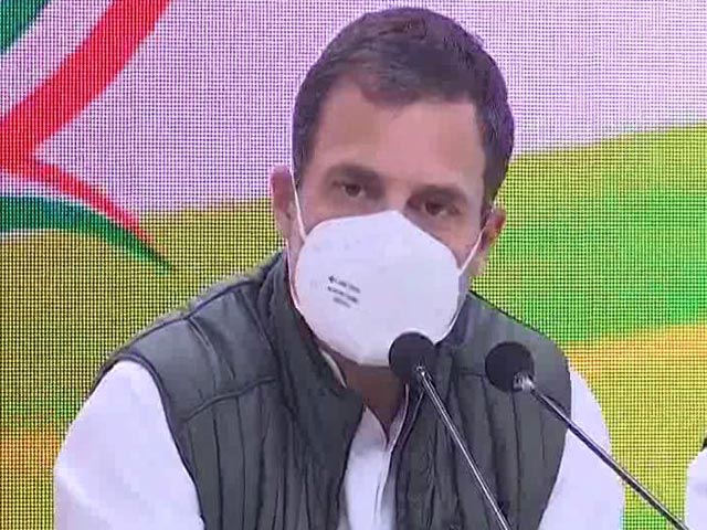"PM Ceded Territory To China": Rahul Gandhi