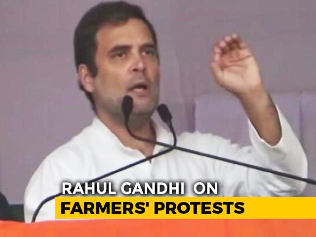 "Build Bridges, Not Walls": Rahul Gandhi To Centre On Farmers' Protests