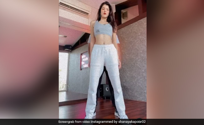 Shanaya Kapoor Shares What Goes Behind Making Perfect Dance Videos