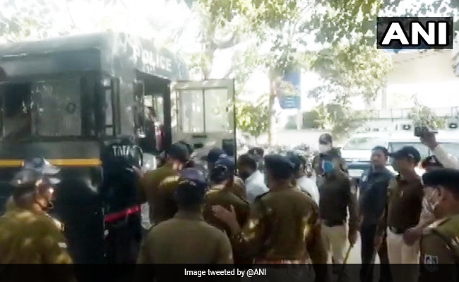 Congress Workers Detained During Half-Day Bandh Over Fuel Price