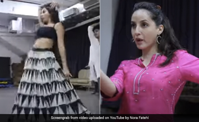 Nora Fatehi ने की 'छोड़ देंगे' सॉन्ग के लिए जमकर मेहनत, Video में इंडियन डांस फॉर्म सीखतीं आईं नजर