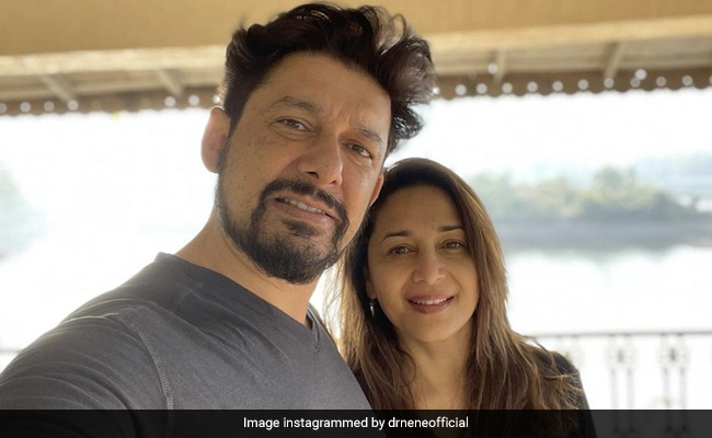 "Loving Life With My Sweetheart": Sriram Nene Posts A Pic With Madhuri Dixit
