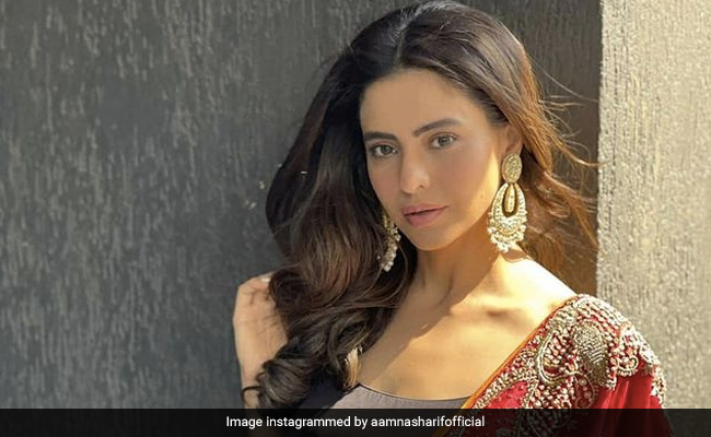 Get Ethnic Style Right Like Aamna Sharif In A Gorgeous Lehenga