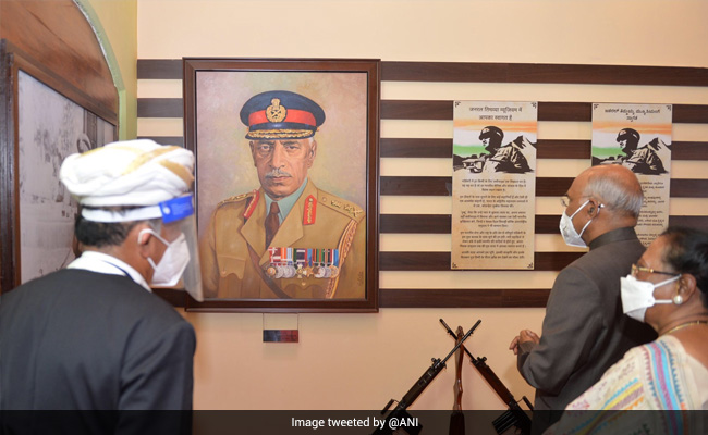 President Kovind Inaugurates General KS Thimayya Museum In Karnataka