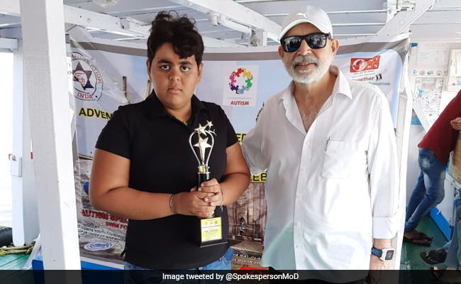 Girl, 12, Swims 36-Kilometre In Arabian Sea To Create Autism Awareness