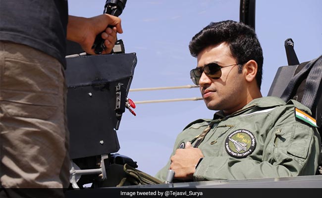 BJP's Tejasvi Surya Taken For A Spin On Tejas Jet: "Sharing More Pics"