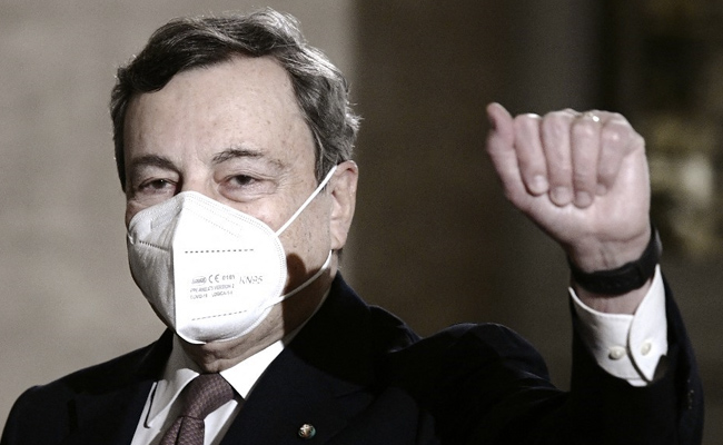 Mario Draghi Formally Accepts Post Of Italian Prime Minister