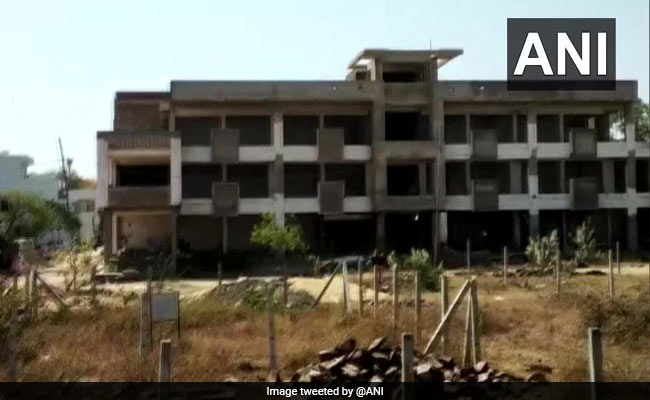 Illegal Building Demolished In Bhopal Using Controlled Blast