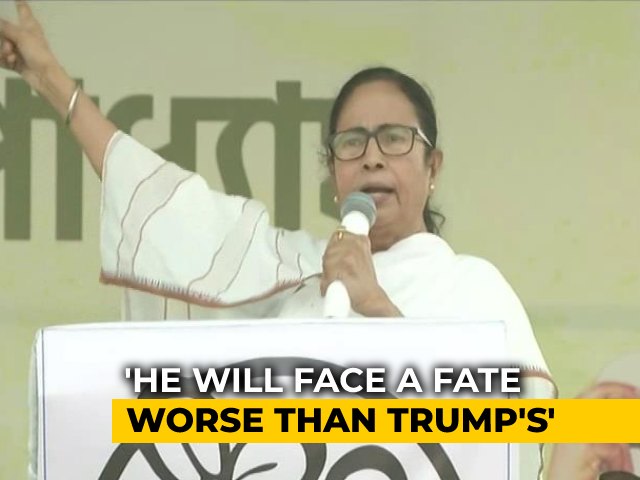 Mamata Banerjee Calls PM "Dangabaaz", Says "Fate Worse Than Trump Awaits"