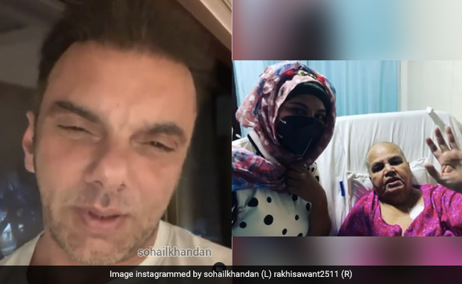 सोहेल खान ने Rakhi Sawant की मम्मी के इलाज में मदद का किया वादा, बोले- कभी भी कॉल कीजिए...Video