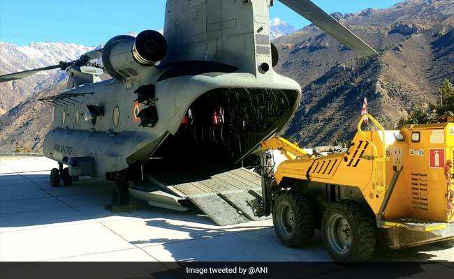 Air Force's Chinook Choppers Used In Uttarakhand Rescue Operations Today