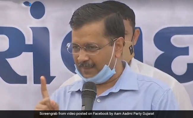 "Our 27 To Their 93, But...": Arvind Kejriwal's Message To BJP In Surat