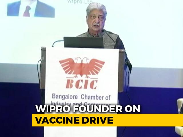 Involve Private Sector In Vaccine Drive Against Covid: Wipro Founder Azim Premji