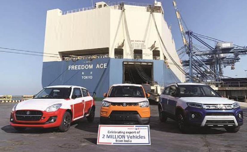 Maruti Suzuki Clocks Highest Ever Exports In 2021