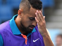 "I'm Not Playing": Nick Kyrgios Rants Over Time Violation "I'm Not Playing": Nick Kyrgios Rants Over Time Violation