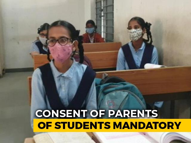 Telangana Schools Reopen For Class 6 To 8 After 10 Months