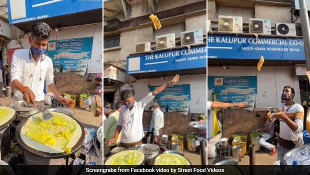 Viral 'Flying Dosa' By This Mumbai Eatery Has Divided The Internet, Seen It Yet?