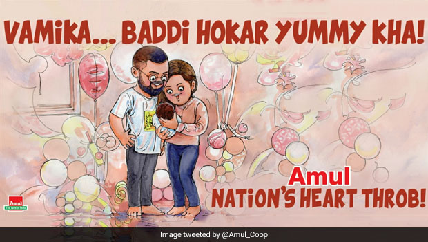 This Doodle Of Anushka, Virat And Baby Girl Vamika Will Surely Melt Your Heart; Check Out!