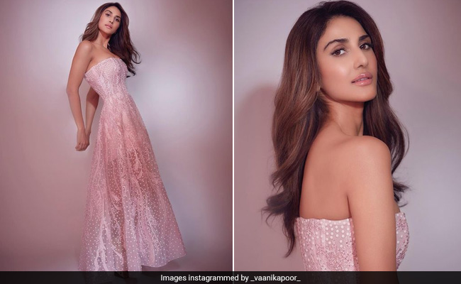 Vaani Kapoor, In A Pretty Pink Gown, Reminds Us That Spring Is Not Too Far Away
