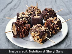 Banana Chocolate Pops