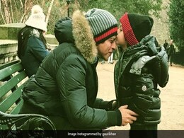 Shah Rukh Khan's Epic Reaction To AbRam's Mike Tyson Pic Posted By Gauri Khan Shah Rukh Khan's Epic Reaction To AbRam's Mike Tyson Pic Posted By Gauri Khan