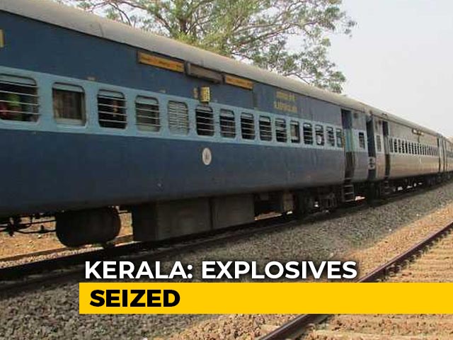 100 Gelatin Sticks, 350 Detonators Seized From Train Passenger In Kerala