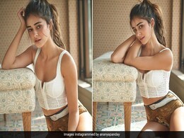 Ananya Panday Channels Major Summer Vibes At Home In Her Chic Attire Ananya Panday Channels Major Summer Vibes At Home In Her Chic Attire