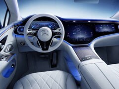 Mercedes-Benz EQS Cabin Revealed