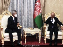 S Jaishankar Meets Ashraf Ghani, Discusses Afghan Peace Process S Jaishankar Meets Ashraf Ghani, Discusses Afghan Peace Process