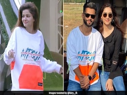 Rahul Vaidya ने पहनी Rubina Dilaik जैसी स्वेटशर्ट तो फैन्स ने किया ट्रोल, बोले- नकलची... Rahul Vaidya ने पहनी Rubina Dilaik जैसी स्वेटशर्ट तो फैन्स ने किया ट्रोल, बोले- नकलची...
