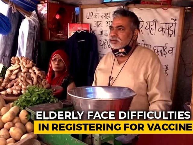 Elderly Face Difficulties In Registering For Anti-Covid Vaccine