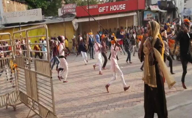 Crowd Carrying Swords Attacks Cops At Maharashtra Gurudwara, 4 Injured