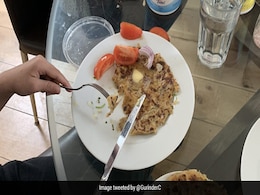 British Director Gurinder Chaddha's Kid Eats Paratha With Fork, Internet Is In Splits British Director Gurinder Chaddha's Kid Eats Paratha With Fork, Internet Is In Splits