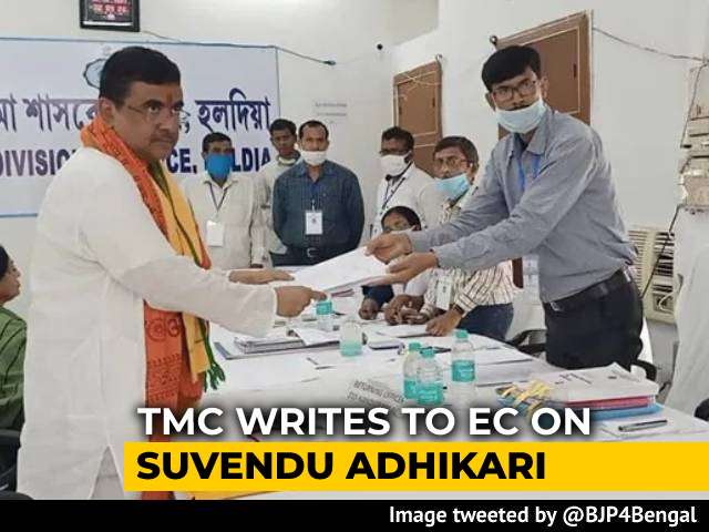 Cancel Suvendhu Adhikari's Nomination: Trinamool Writes To Poll Body